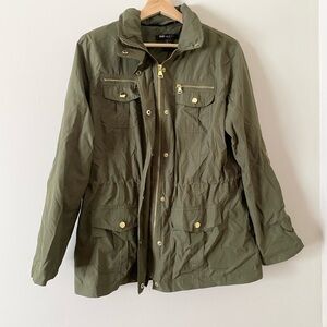 Style & Co.• Green Utility Jacket
